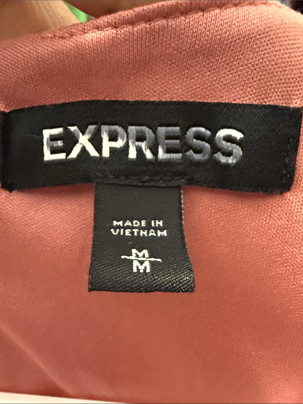 EXPRESS | Ruched Ruffle Faux Wrap Mini Dress - Picture 3 of 7